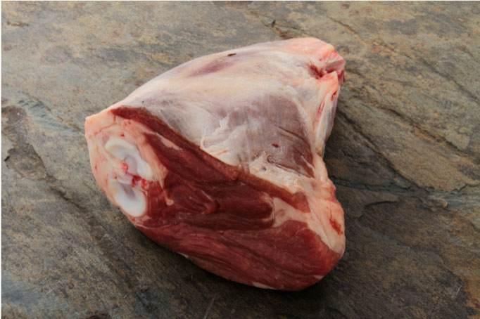 Bone in lamb