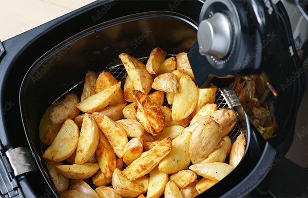 Air fried chips