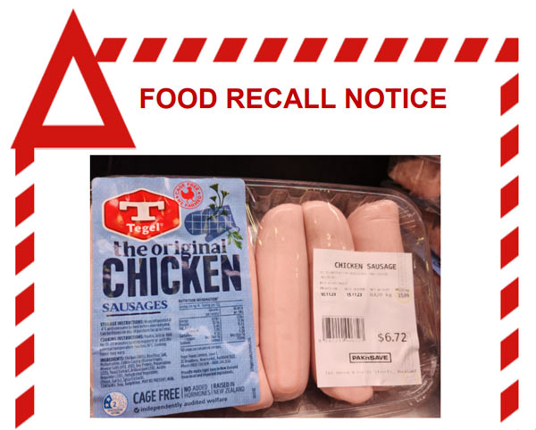 Tegel chicken sausages