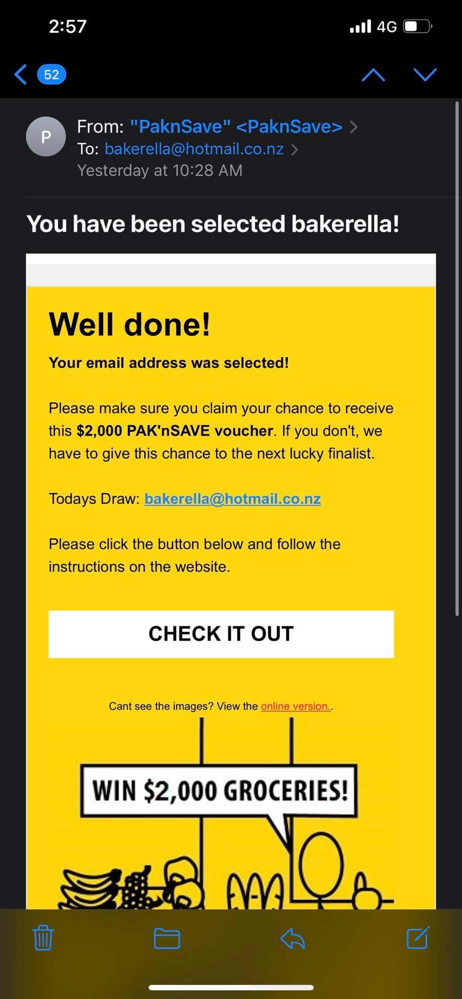 Scam alert | PAK'nSAVE Supermarkets | Our Policy New ...