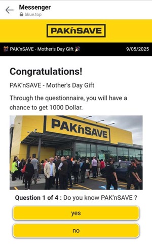 Scam image May