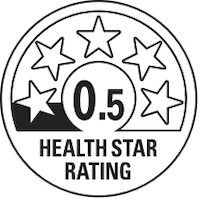0.5 health star rating