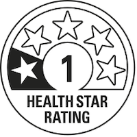 1.0 health star rating
