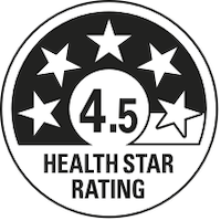 4.5 health star rating