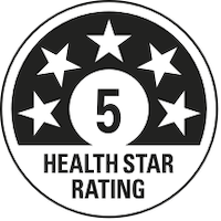 5.0 health star rating